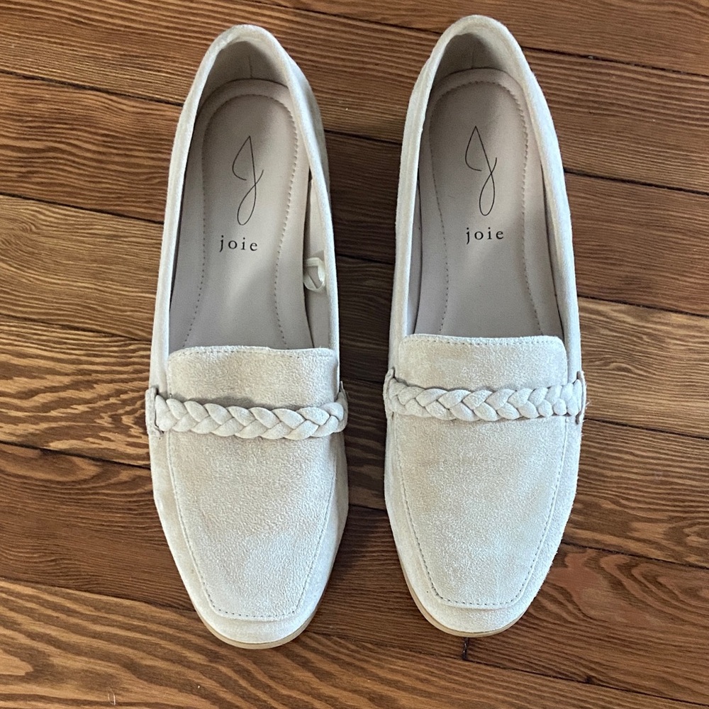 Joie Women's Beige Braided Loafers